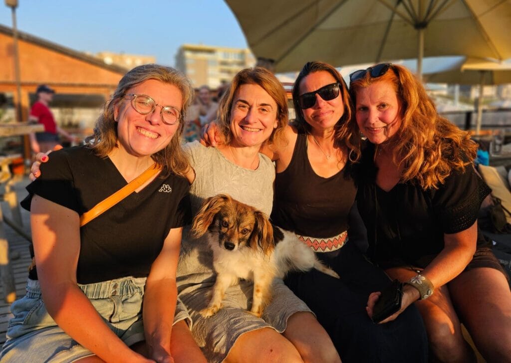 Volwassen genieten van het zonnetje