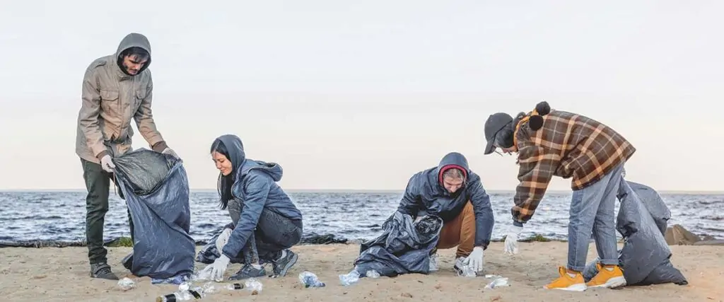 Beach clean up