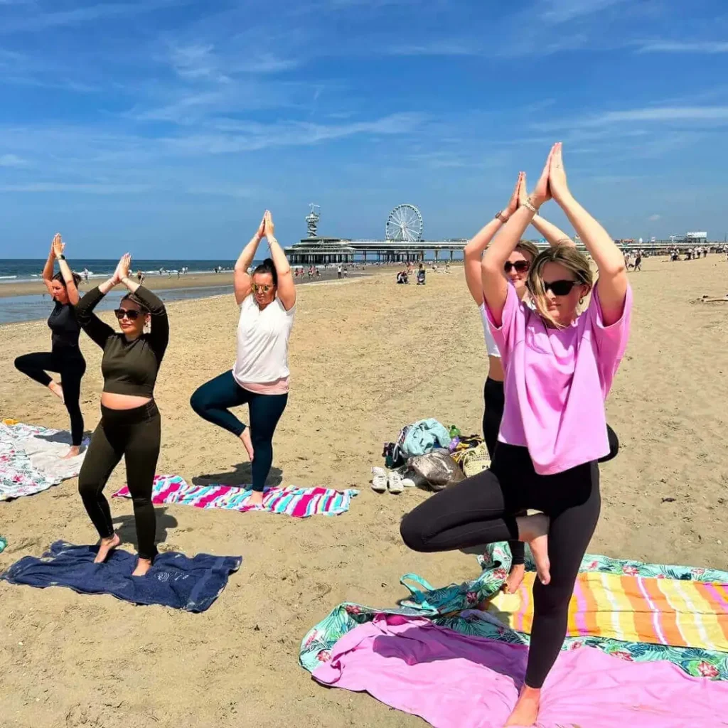 Workshop Yoga op het strand